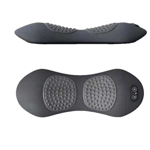 Sentmoon Lumbar Support Back Pillow for Chair Lumbar Support Pillow for Sleeping- Waist Relief with Heat and Massage