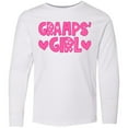 thumbnail image 3 of Inktastic Gramps' Girl Granddaughter gift Long Sleeve Youth T-Shirt, 3 of 5