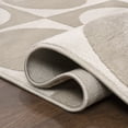 thumbnail image 6 of JONATHAN Y SANDSTONE 5 x 8 Area Rug, Helena Circles In Squares - Beige/Cream, SND104A-5, 6 of 8