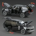 thumbnail image 3 of 1/32 Range Land Rover SV SUV Alloy Car Model Diecasts Metal Off-road Vehicles Car Model Simulation Sound and Light Kids Toy Gift, 3 of 6
