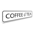 thumbnail image 3 of Coffee & Tea Novelty Sign, Metal Wall Decor - 4x18 inches, 3 of 4