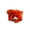 Orange D, variant on Orange Artificial Rose Plastic Faux Flower Dark Halloween Wedding Decoration Home Party 1 Pack