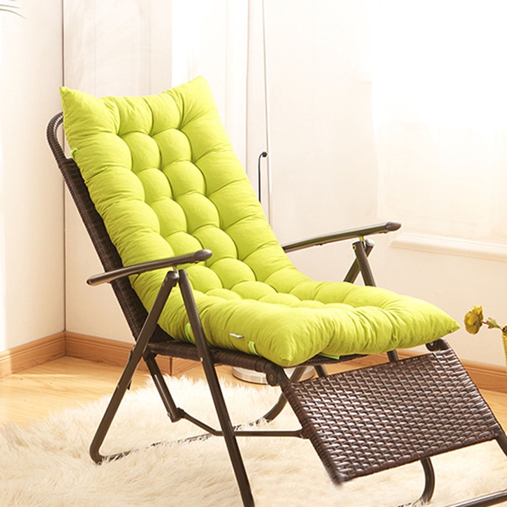 Indoor Recliner Cushion High Seat Back Chair Cushion Outdoor Patio Chair Mat Thick Padded Chaise