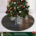 thumbnail image 6 of FMSHPON American Flag Tree Skirt Independence Day Xmas Christmas Tree Skirt Stand Mat for Holiday Party Decoration Indoor Outdoor 36 inches, 6 of 6