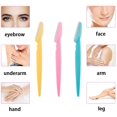 thumbnail image 4 of Exfoliating Dermaplaning Tool, Eyebrow Razor, Facial Dermaplane Razors Shaver with Precision Cover for Women and Men Pack of 6, 4 of 4