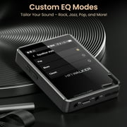 HIFI WALKER H2 Touch 64GB Hi-Res DAC MP3 Player with Bluetooth 5.2 & Touch screen,Black