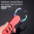 thumbnail image 2 of Fish Grip Controller Lure Pliers Set Thickened Seiko Aluminum Alloy Fish Control Hook Fish Clipper Lure Pliers Fishing Tools Random Color 1pc, 2 of 5