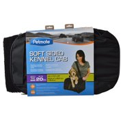Petmate Soft Sided Kennel Cab Pet Carrier - Black Large - 20"L x 11.5"W x 12"H