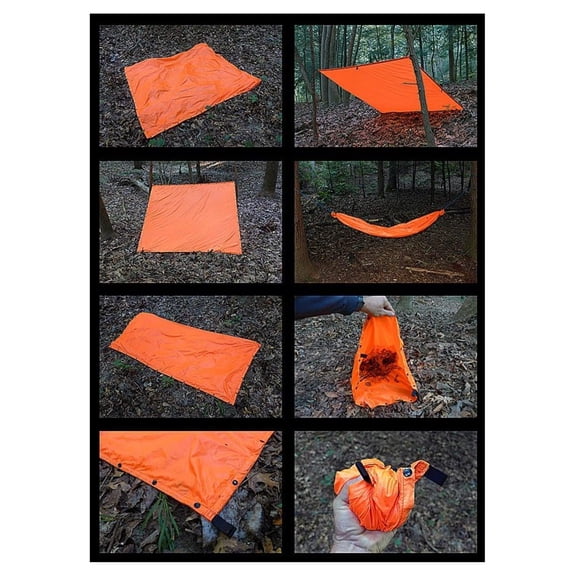 Survival Tarp Orange