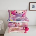 thumbnail image 4 of Erosebridal Cartoon Axolotl Comforter Sets, Bedroom Decor, Breathable 2-Piece, 4 of 6