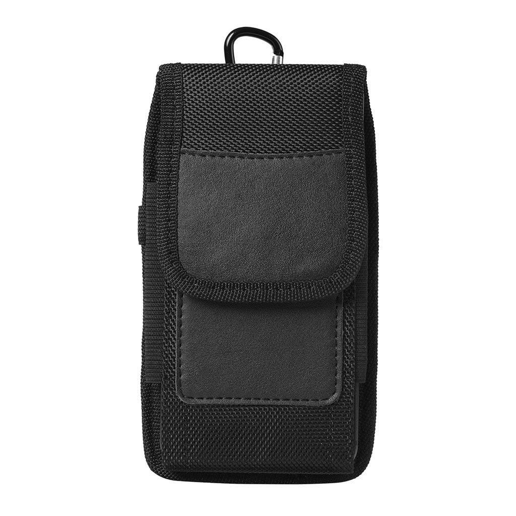 GENEMA Phone Holster Nylon Cell Phone Belt Clip Holster Carrying Pouch