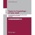 thumbnail image 1 of Topics en Cryptologie - CT-Rsa 2009: la Piste des Cryptographes à la Conférence Rsa 2009, San Francisco, CA, USA, 20-24 Avril 2009, Proceedings, 1 of 1