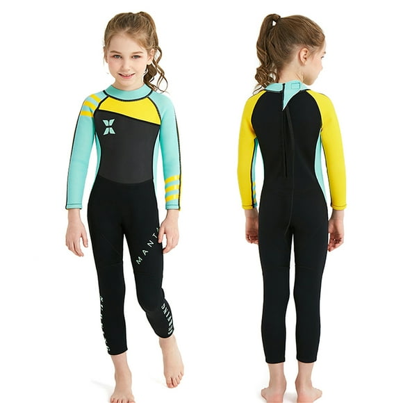 Combinaison de Plongée une Pièce en Néoprène Protection Solaire pour Surf Plongée Natation Bateau en Hiver