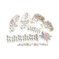 thumbnail image 1 of KLKCMS 8 Pieces Hand Sewing Stabilizers Easy to Use with Pre Printed Flower Graphic, 1 of 9