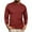 Red, variant on PMUYBHF Linen Shirts for Men White Autumn and Winter Loose Round Neck Long Sleeve Men's Basic Long Sleeve Sweater Men Shirt Black Button Mens Red Dress Shirt