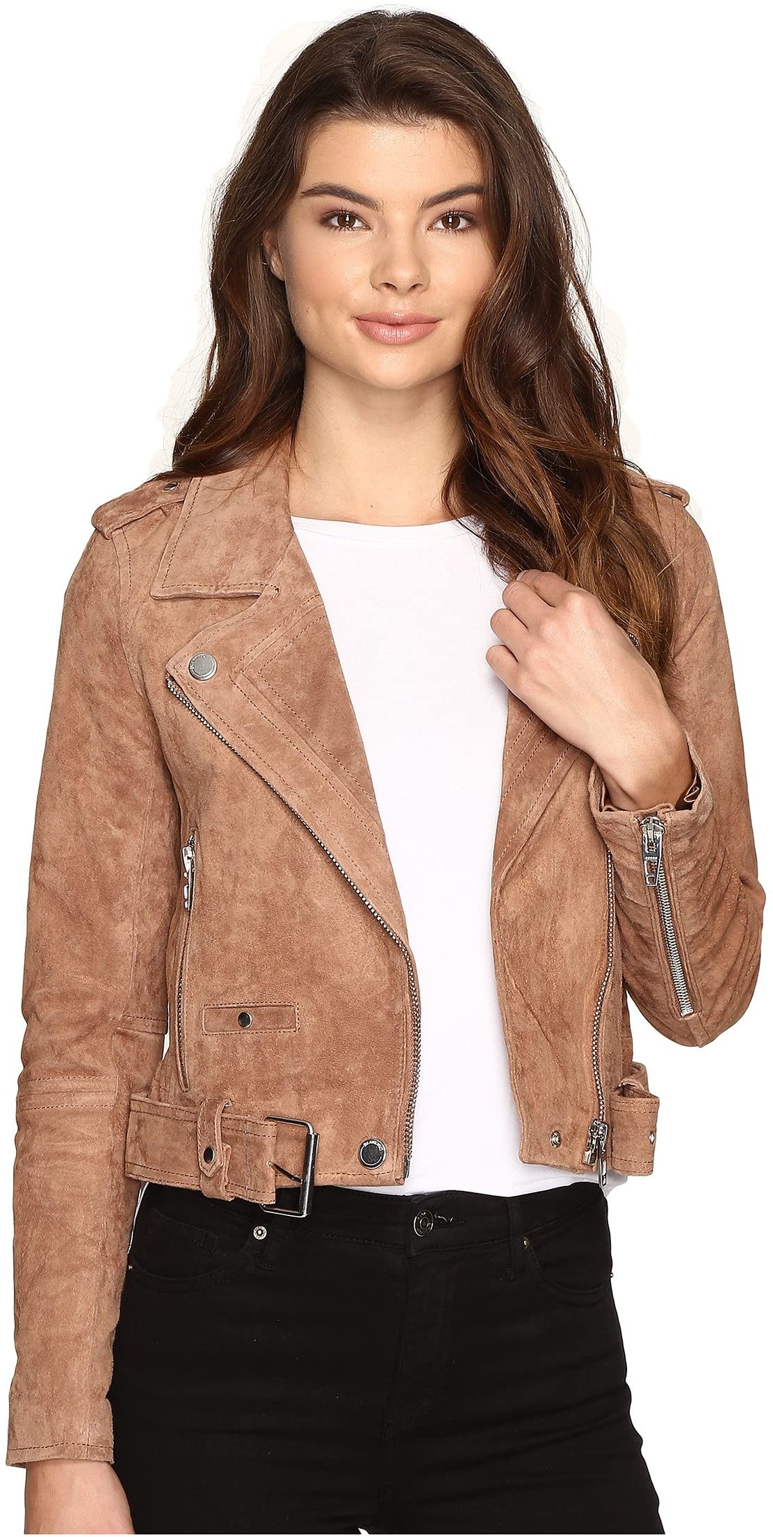 blank nyc tan suede jacket