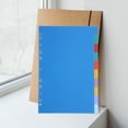 thumbnail image 4 of Shisuyan 10pcs Binder Divider With Tabs Page Folder Divider Binder Sheet Paper Protectors File Divider With Tabs For Office School And Home Use, 4 of 8