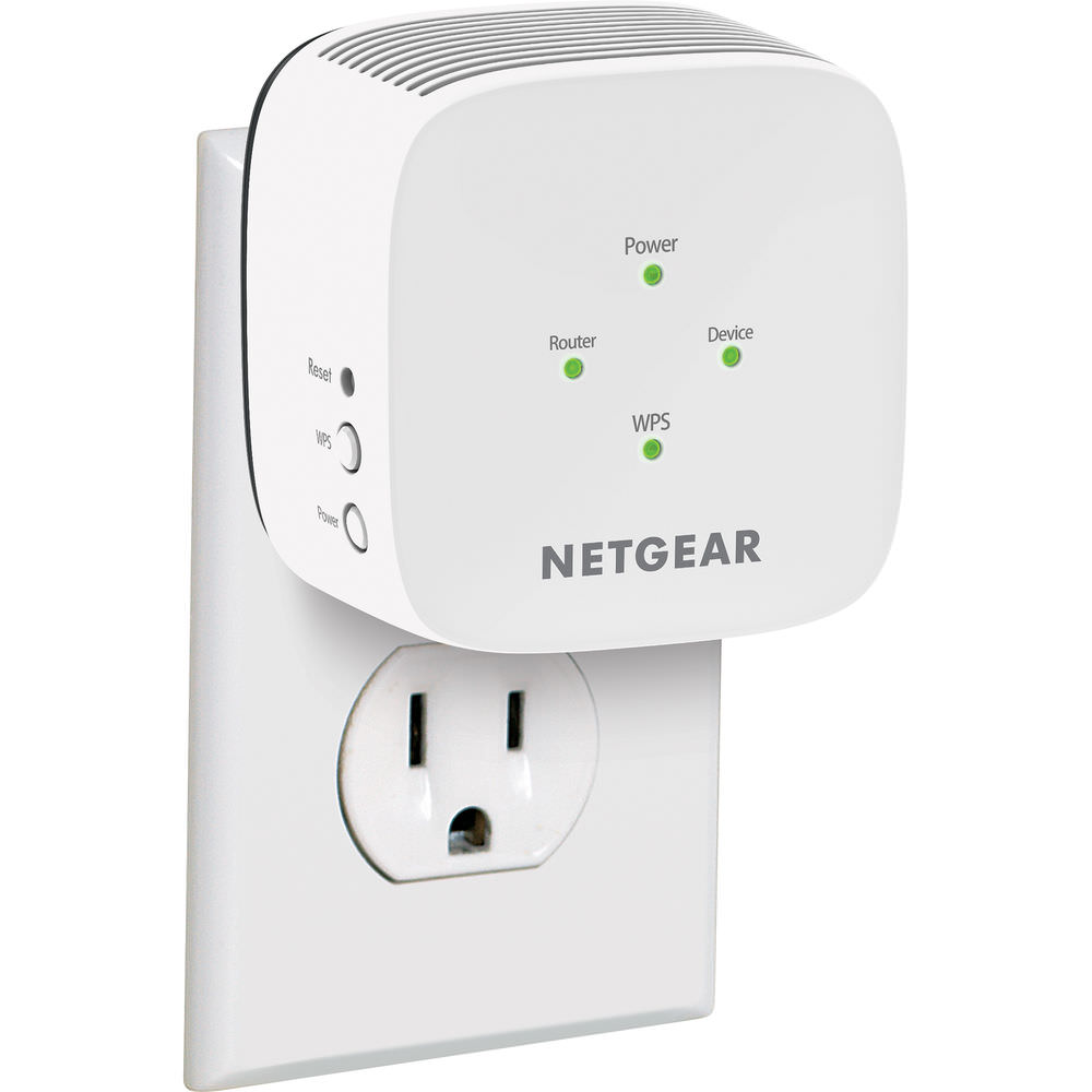 NETGEAR - AC1200 WiFi Range Extender and Signal Booster, Wall-plug, White, 1.2Gbps (EX6110) - image 4 of 10