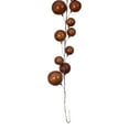 thumbnail image 4 of Vickerman 10' Copper Pearl Branch Ball Wire Garland., 4 of 4