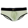 thumbnail image 2 of Calzoncillos cómodos para hombre, calzoncillos cortos, ropa interior de tiro bajo, calzoncillos con bolsa abultada, L verde L Yuyangstore Ropa interior masculina, 2 of 8
