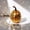 Gold, variant on Silver Mirror Pumpkin Glass Tile Ornament Halloween Tabletop Silver for Spooky Decor