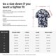 thumbnail image 5 of Fotbe White Leaves Camisa Estampada de Manga Corta para Hombre, Casual de Verano, Estilo Playero, Sin Arrugas-XX-Large, 5 of 5