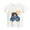 White, variant on MUXiin Toddler Shirts Boys 4t Animal Print Cute Funny Short Sleeve Tee for Toddler Cotton Birthday Shirts Summer Clothes for Girls