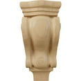 thumbnail image 2 of Ekena Millwork 3"W x 1 3/4"D x 6"H Extra Small Traditional Pilaster Wood Corbel, Cherry, 2 of 4