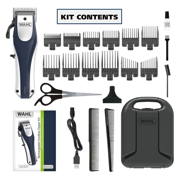 Lithium Ion Pro Rechargeable Cordless Hair Clippers for Men Women & Children with  Charge Technology