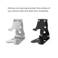 thumbnail image 1 of Soporte universal para celulares 76A en color negro, compatible con iPhone, Samsung, Sony y Huawei, ideal para uso en casa o en la mesita de noche., 1 of 6