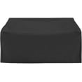 thumbnail image 2 of Crosley Furniture Patio Furniture Covers, Waterproof Outdoor Loveseat Cover for Backyard, Deck, Black C104, 2 of 3