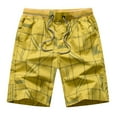 thumbnail image 1 of Munlar Mens Shorts,Fashion Men's Pocket Zipper Buttons Print Leisure Time Tooling Short Pants, 1 of 3