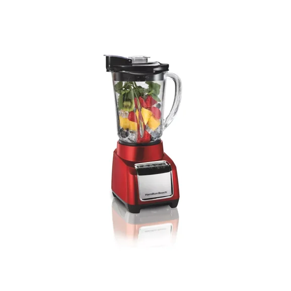 Wave Action Blender 48oz Red