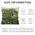 thumbnail image 5 of HENGT Pillowcase Shamrock Truck from St Patrick's Day Spring Pillow Covers Happy Shamrock Sofa Couch Cushion Case for Outdoor Home Decor Green Lucky Shamrock Pillow Case, 5 of 5
