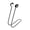 Black, variant on Silicone Anti-Lost Earbuds Strap for Buds FE Headphone Holder Rope Cable Earphone Neck Rope Lanyard