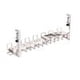 thumbnail image 3 of Organizador bandeja de cables para debajo del escritorio JShteea Gestión de cables en rack para cables de enchufe 58 cm blanco, 3 of 8