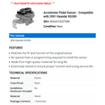 thumbnail image 2 of Accelerator Pedal Sensor - Compatible with 2001 Hyundai XG300, 2 of 2