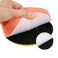 thumbnail image 4 of Kit de almohadillas de pulido de taladro de espuma de 4", 5 almohadillas planas de esponja, 1 almohadilla de respaldo con gancho y bucle y adaptador de taladro M10, 4 of 5