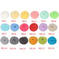 thumbnail image 5 of 2019 Pure Color 25g/ball Knitting Scarf Yarn Wholsale Soft Thin Plush Hand Crochet Thread Sewing DIY Winter Shawl Sweater Yarn 1, 5 of 9