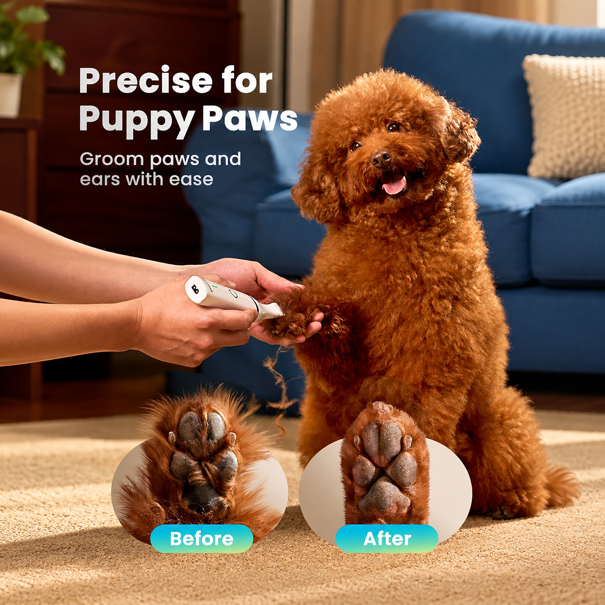 Oneisall N5 Cordless Dog Clipper Trimmer photo 3