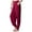 Wine, variant on ZZwxWA Harem Pants Womens High Waist Boho Wide Leg Pants Casual Baggy Sweatpants 2025 Summer Trousers Comfy Louge Pants Solid Color