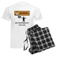 thumbnail image 6 of CafePress - TALK CARS Men's Light Pajamas - Men's Light Loose Fit Cotton Pajama Set, 6 of 7