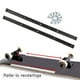 thumbnail image 4 of 1 Par de Rieles para Monopatín Longboard Sunnimix Tiras de rieles para patinetas Negro, 4 of 8