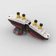 thumbnail image 3 of Mini RMS Titanic Sank Ship Model Break in Half MOC Building Blocks Bricks Boat Kit Construcrion Sets Gift Adult Children, 3 of 7