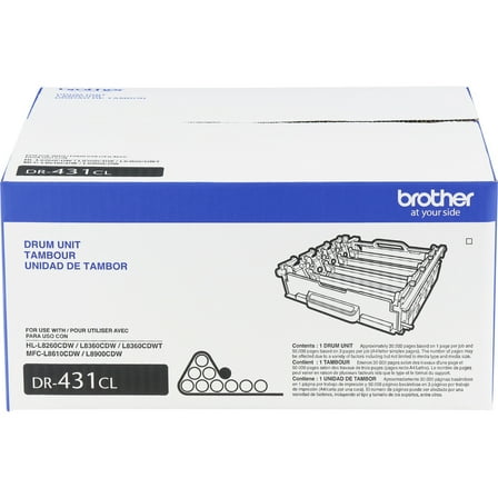 Brother, DR431CL Imaging Drum, 1 Each
