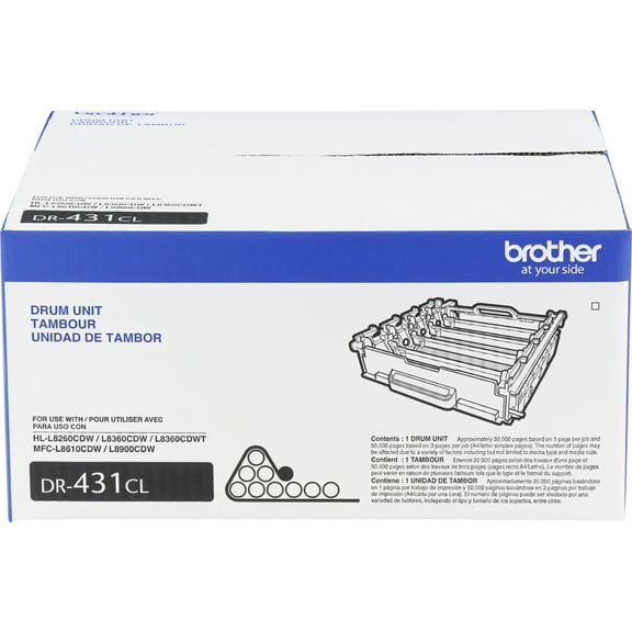 Brother, DR431CL Imaging Drum, 1 Each