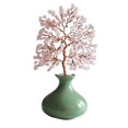 thumbnail image 1 of Árbol del Dinero con Piedras Preciosas y Jarrón Pequeño de Cerámica, Adorno for Atraer la Riqueza en el Hogar, Árbol de la Fortuna de Cristal for la Oficina, 1 of 3