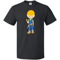 thumbnail image 3 of Inktastic Construction Worker, Blond Hair, Boy With Hammer T-Shirt, 3 of 5