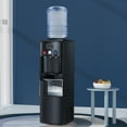 thumbnail image 2 of Auseo 3-in-1 Water Cooler Dispenser with Built-in Ice Maker, Top Loading Water Coolers with 3 Temperature Settings, 5 Gallon Bottle, Child Lock, 27Lbs/24H Ice Maker Machine-Black, 2 of 7