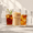 Large, variant on Large 20oz Origami Style Fluted Glass Tumbler Set of 6